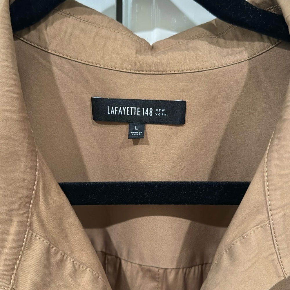 Lafayette 148 New York cotton blend tunic Poplin